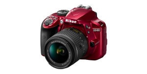 Nikon D3400 RD mit 18 - 55 VR - Foto: Nikon GmbH