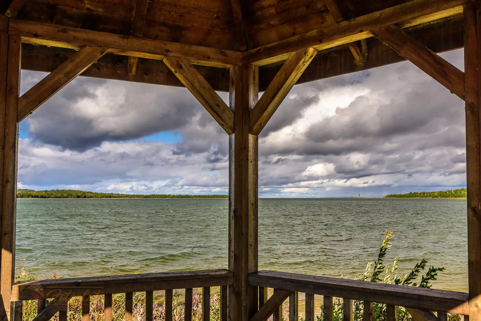 Pavillon am Julia Bay auf Manitoulin Island (Kanada) - Foto: Michael Stollmann