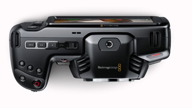 Blackmagic - Pocket Cinema Camera 4K - Topansicht - Credit Blackmagic Design BMD-Pocket-Cinema-Camera-4K-Top