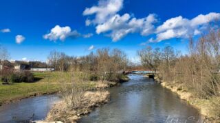 die Gera im Wohnpark Rieth - © FotoGlut - Michael Stollmann