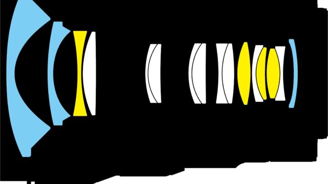 Nikkor Z14-24 F2.8 Konstruktionszeichnung