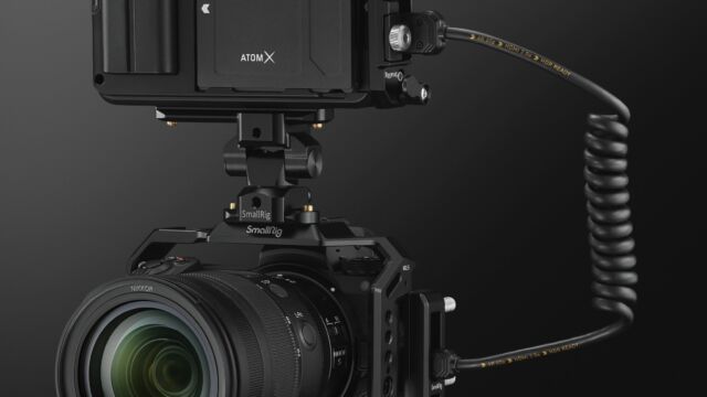 Z6II mit 24-70 f/2.8 und Smallrig + Atomos Monitor