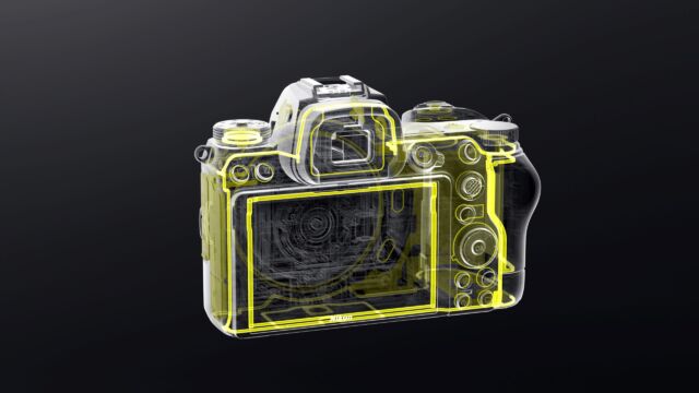 Nikon Z6II - die Abdichtung Rückseite
