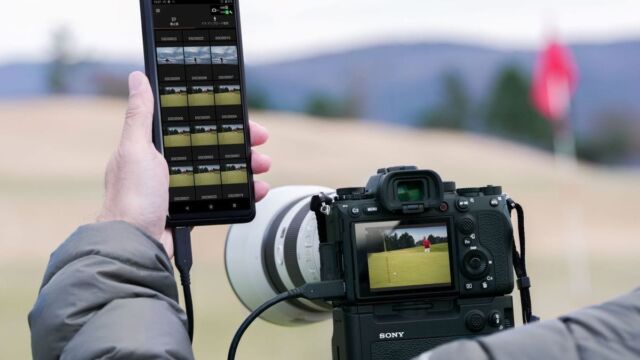 Sony Alpha 1 mit Experia Pro