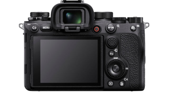 Sony Alpha 1 - Rückseite
