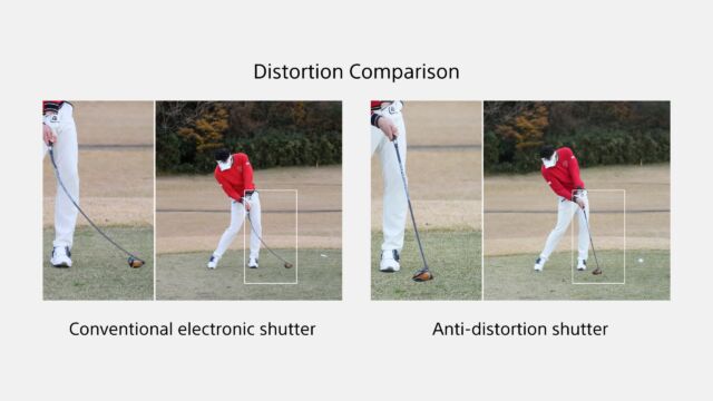 Sony Alpha 1 - Anti Distortion Shutter