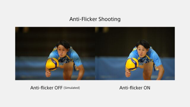 Sony Alpha 1 - Anti Flicker
