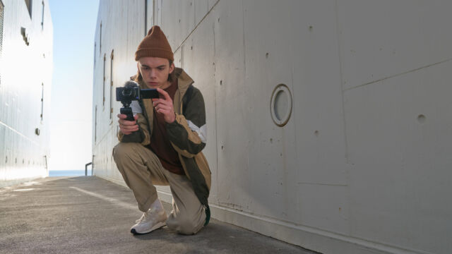 Sony ZV-1 mit VPT2BT