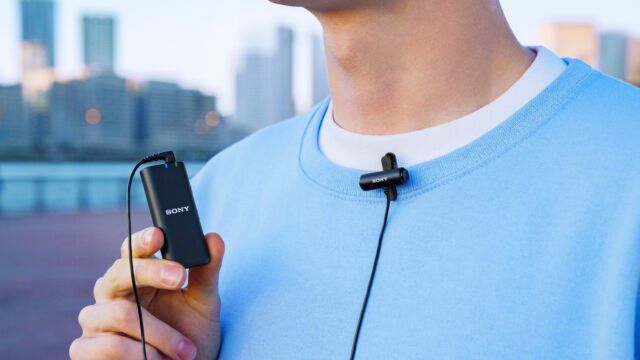 Sony Kabelloses Mikrofon ECM-W2BT mit ECM-LV1 Sony - ECM-W2BT mit ECM-LV1