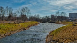 Wanderung " Europaplatz Anger " Erfurt von seiner schönsten Seite entdecken. - <a href="https://ms29.de">© Michael Stollmann</a> das ehem. Wehr - © Michael Stollmann
