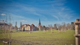 Wanderung " Europaplatz Anger " Erfurt von seiner schönsten Seite entdecken. - <a href="https://ms29.de">© Michael Stollmann</a> ehem. Heizkraftwerk - © Michael Stollmann
