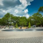 Wanderung " Europaplatz Anger " Erfurt von seiner schönsten Seite entdecken. - <a href="https://ms29.de">© Michael Stollmann</a> Skateanlage im Nordpark - © Michael Stollmann