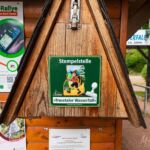 Rundwanderung Trusetal - Bairoda - 13 KM - 2 Touringenstempel - abwechslungsreiche Natur - <a href="https://wanderstruck.de">© Michael Stollmann</a> Stempelstelle - Sonderstempel "Trusetaler Wasserfall" - © Michael Stollmann